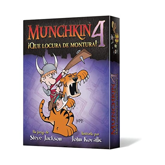 Munchkin 4: ¡Que locura de...