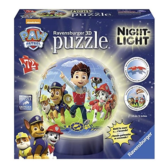 PUZZLE LAMPARA PATRULLA CANINA