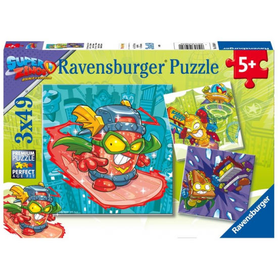PUZZLE SUPERZING 3 X 49 PIEZAS