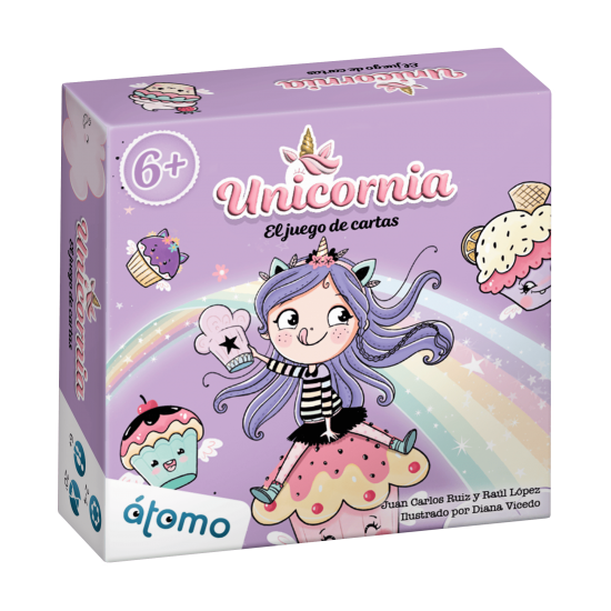 Unicornia. Juego de cartas