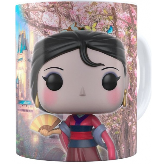 TAZA PRINCESA DISNEY MULAN