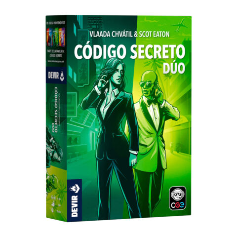 Código Secreto: Dúo – Juego de Mesa Cooperativo de Espías para 2 Jugadores