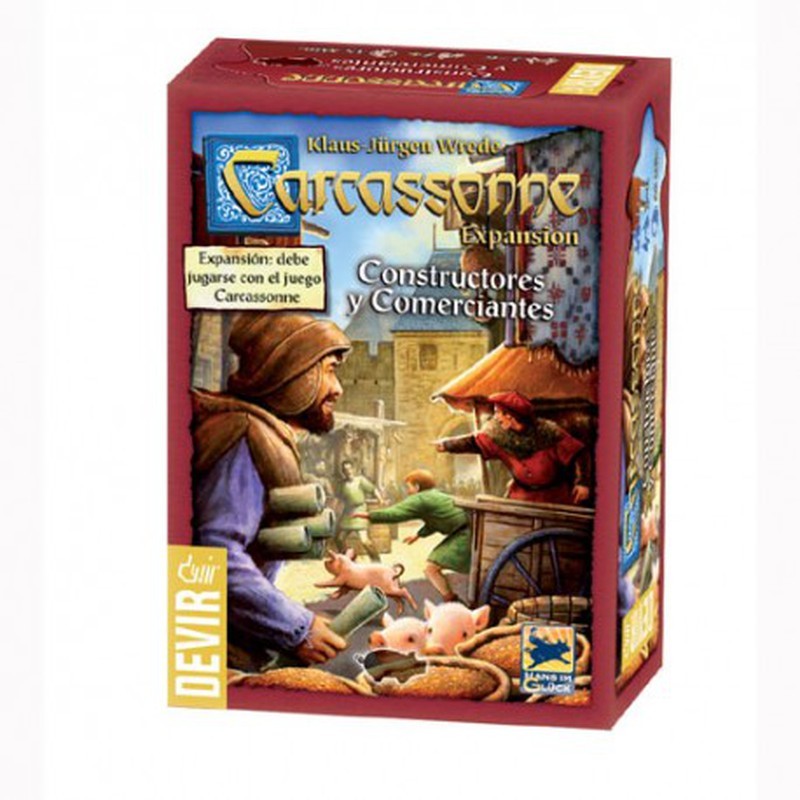 Carcassonne: Constructores y Comerciantes