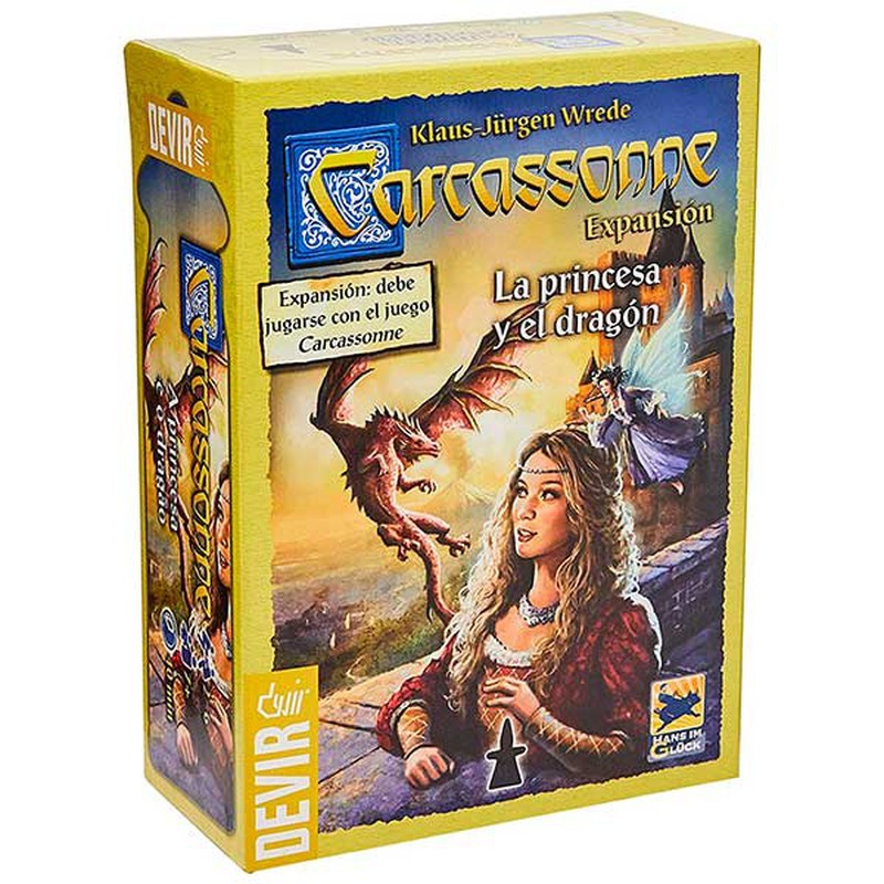 Carcassonne: La Princesa y el Dragón