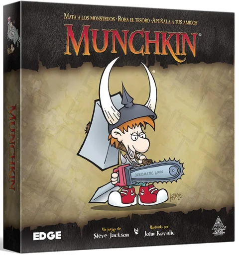 Munchkin – Juego de Cartas de Aventuras, Monstruos y Traiciones