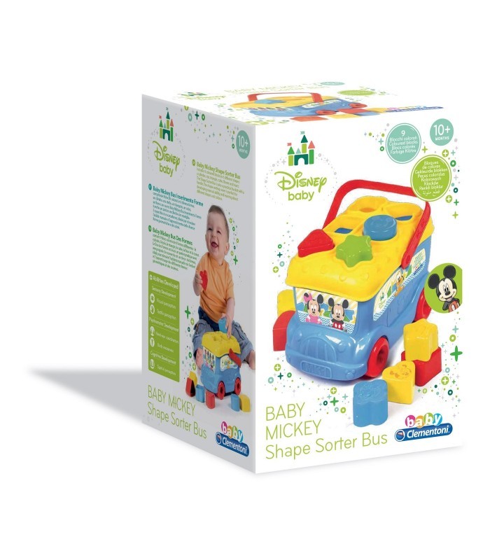 BABY DISNEY AUTOBUS FORMAS Y COLORES