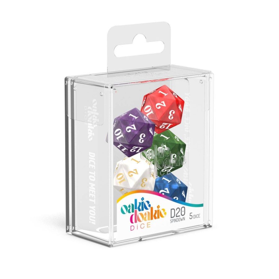 DADOS DE 20 SPINDOWM MARBLE SELECTION