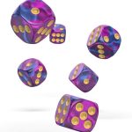 DADOS DE 6 GEMIDICE AMETHYST