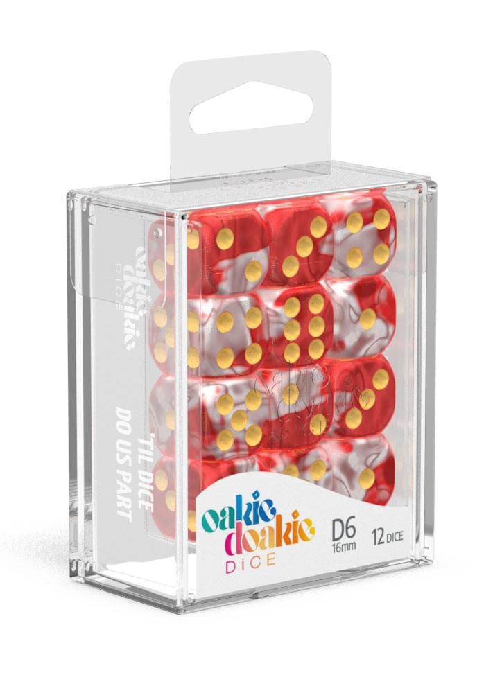 DADOS DE 6 GEMIDICE RED SKY