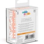 DADOS DE 6 TRANSLUCENT ORANGE