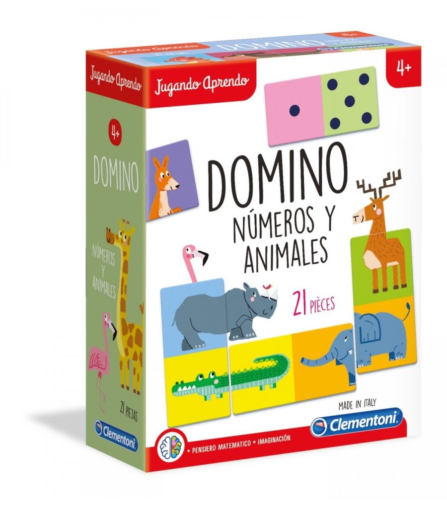 DOMINO NUMEROS Y ANIMALES