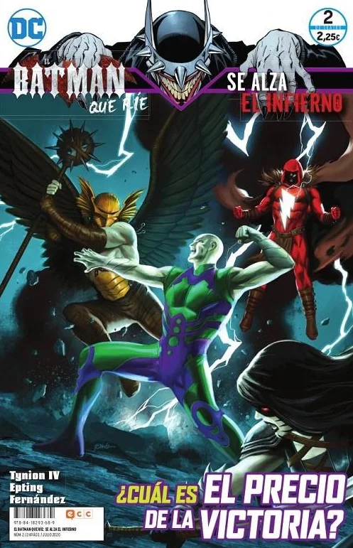 EL BATMAN QUE RÍE: SE ALZA EL INFIERNO NÚM. 02 DE 4