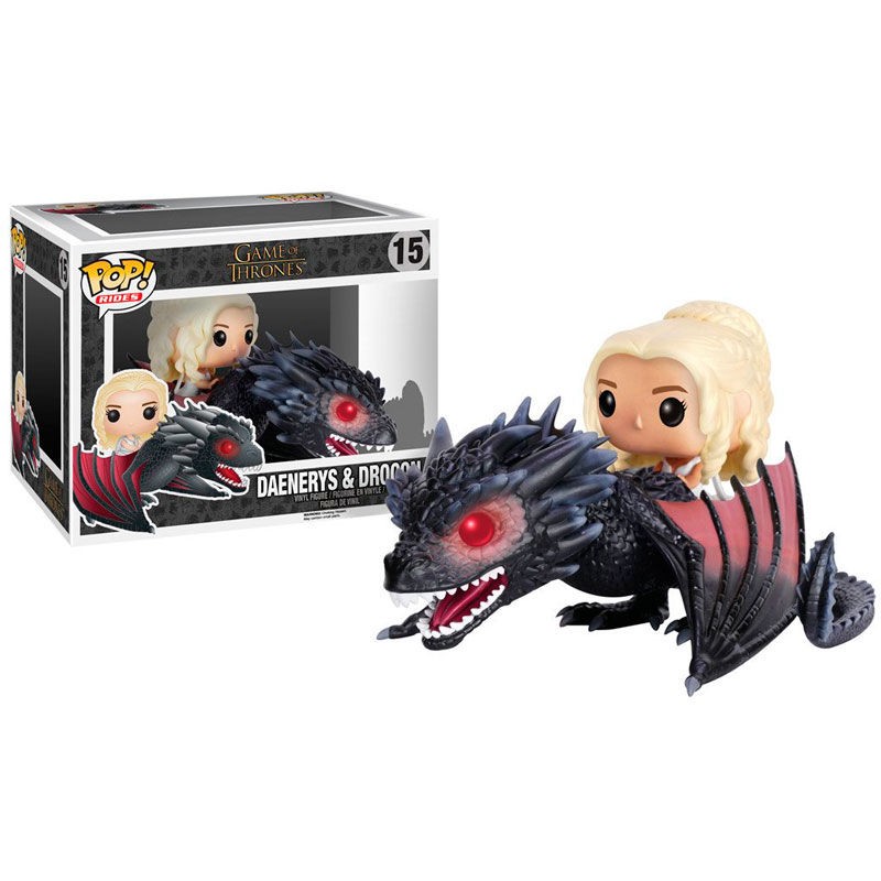 Figura POP Game of Thrones Daenerys & Drogon 18cm