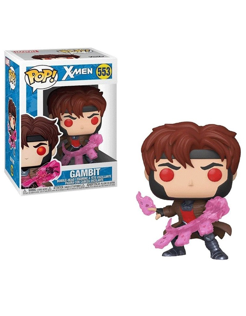 FUNKO MARVEL X-MEN GAMBIT WITH CARDS