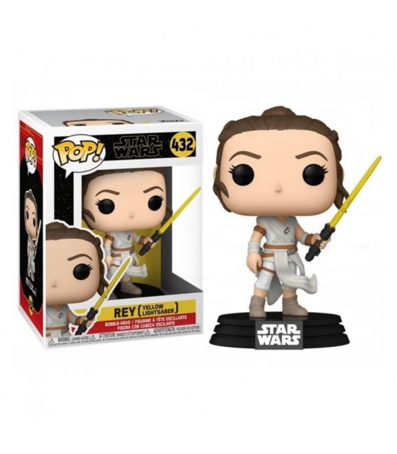 FUNKO STAR WARS REY (YELLOW SABER)