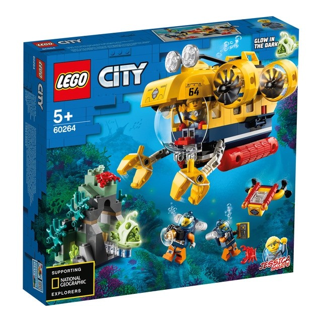 LEGO CITY OCEANS OCEANO MINISUBMARINO