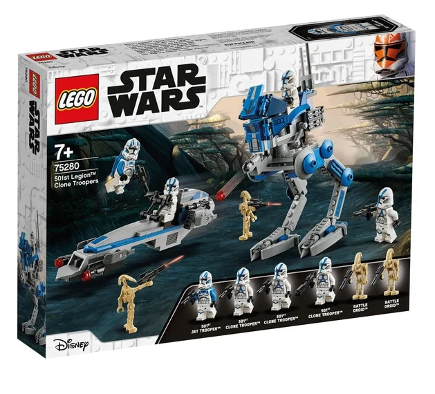 LEGO STAR WARS SOLDADOS CLON DE LA LEGION 501