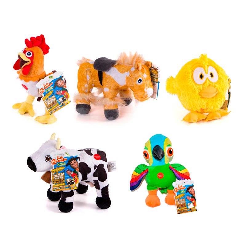 Peluche musical Percheron La Granja de Zenon