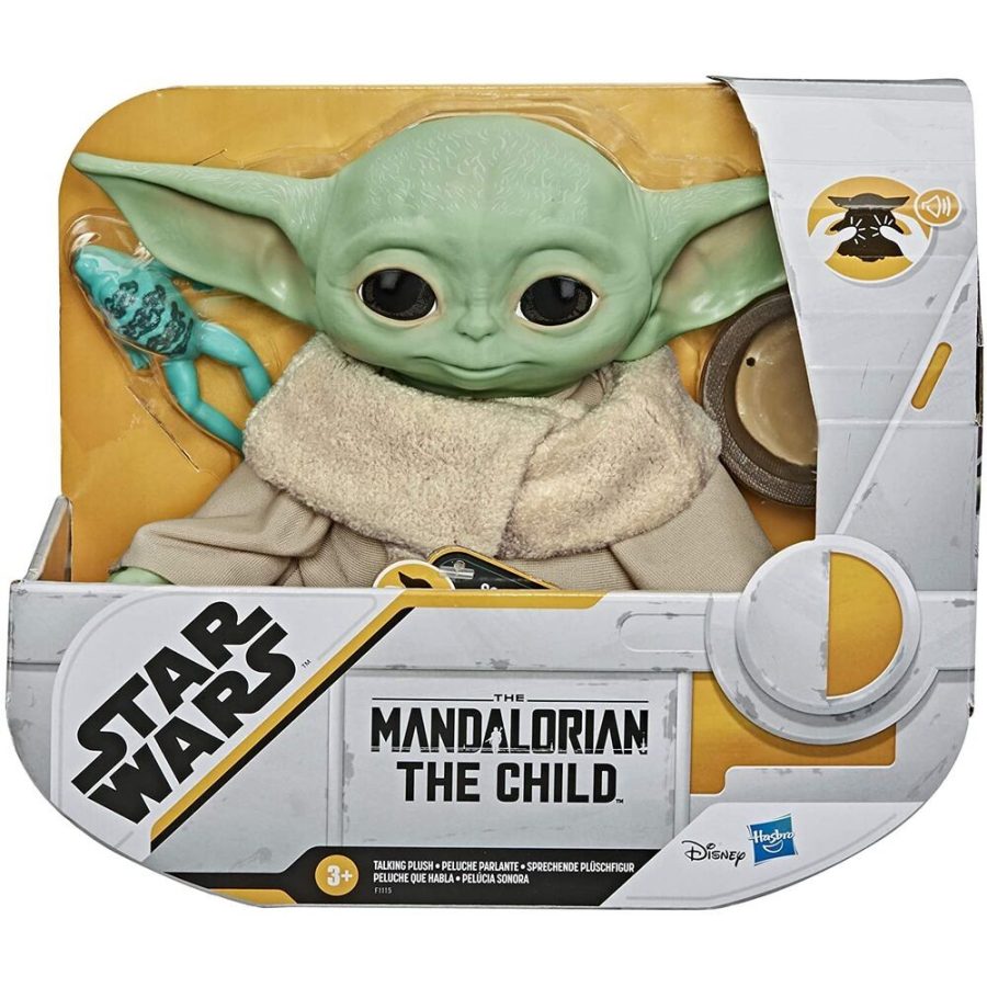Peluche Yoda The Child Star Wars con sonidos 19cm