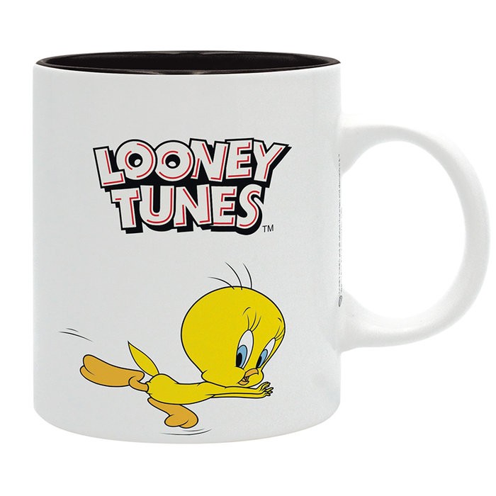 TAZA 320ML LOONEY TUNES PIOLIN Y SILVESTRE