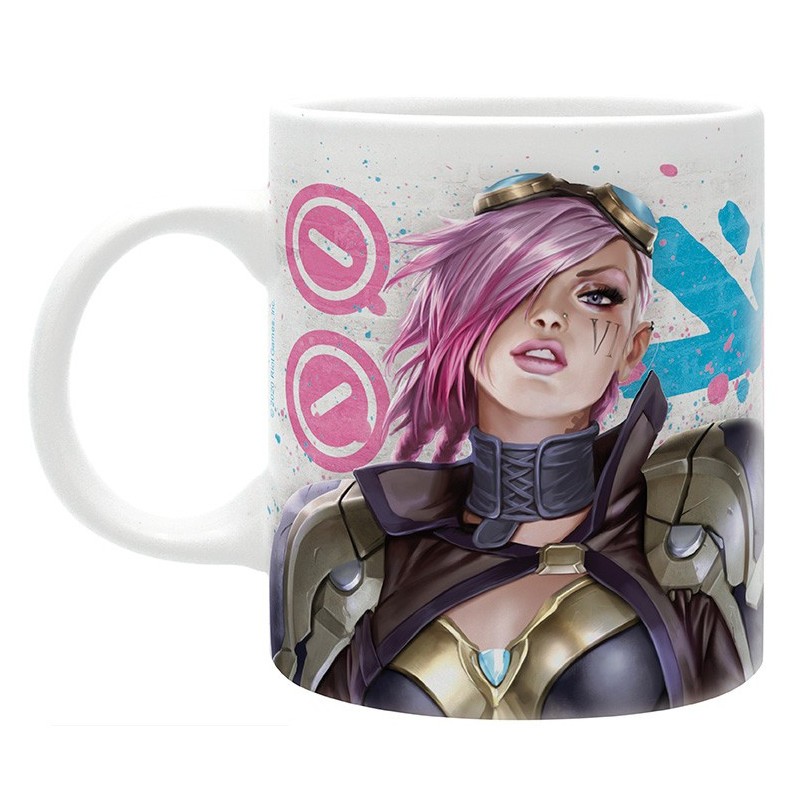 TAZA LEAGUE OF LEGENDS 320ML VI VS JINX