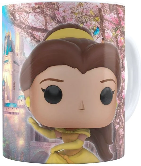 TAZA PRINCESA DISNEY BELLA