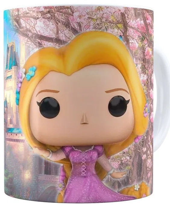 TAZA PRINCESA DISNEY RAPUNZEL
