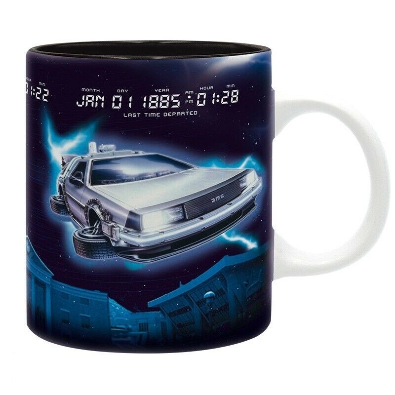 TAZA REGRESO AL FUTURO DELOREAN