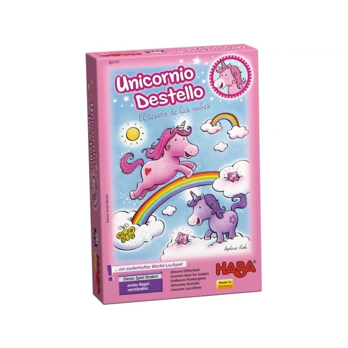 Unicornio Destello: El tesoro de las nubes