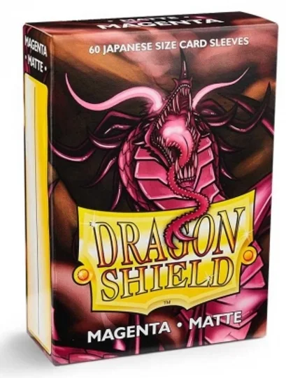 Fundas Small Dragon Shield Matte Magenta Japanesse Size