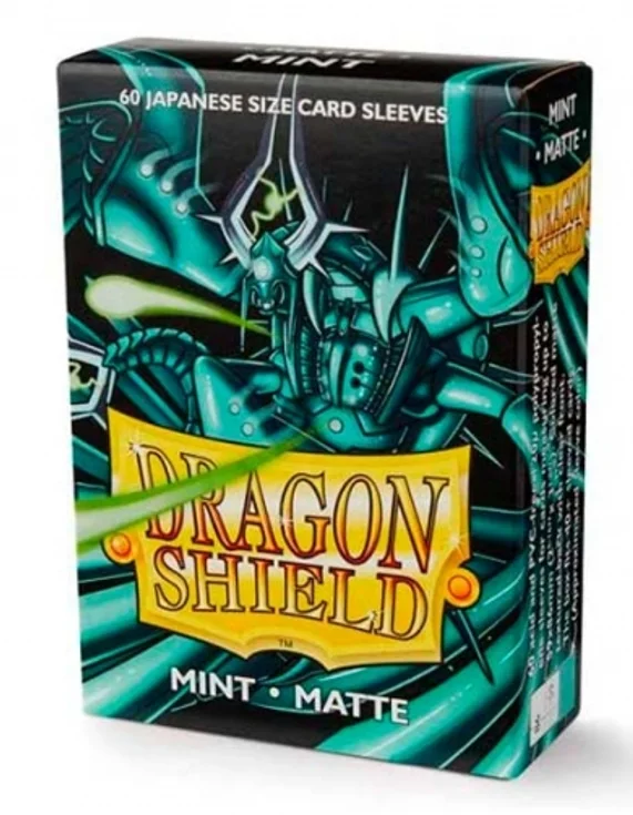 Fundas Small Dragon Shield Matte Mint Japanesse Size