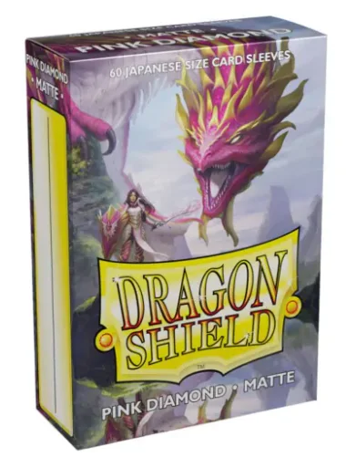 Fundas Small Dragon Shield Matte Pink Diamond Japanesse Size
