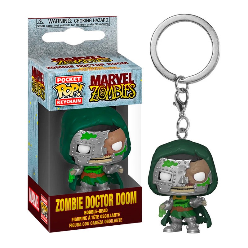 LLAVERO MARVEL ZOMBIES DR. DOOM