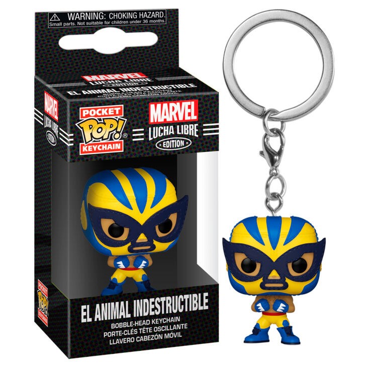 LLAVERO POP MARVEL WOLVERINE EL ANIMAL INDESTRUCTIBLE