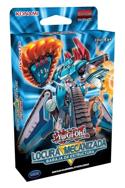 YUGIOH – BARAJA DE ESTRUCTURA LOCURA MECANIZADA