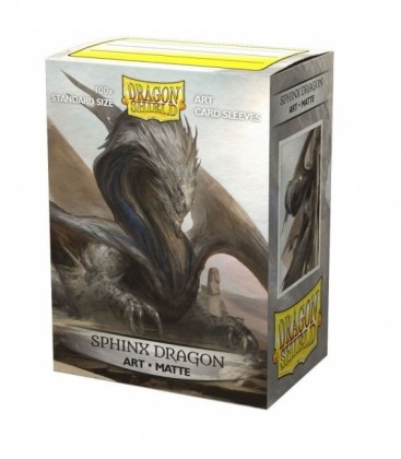 Fundas Standard Art Sleeves Matte Sphinx Dragon Dragon Shield - Paquete De 100