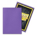 Fundas Standard Matte Nebula Color Morado Dragon Shield - Paquete De 100