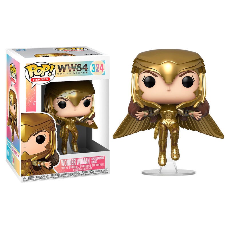 FUNKO POP DC Wonder Woman 1984 Wonder Woman Gold Flying Pose