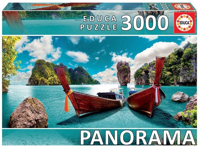 PUZZLE EDUCA 3000 PIEZAS PHUKET, TAILANDIA PANORAMA