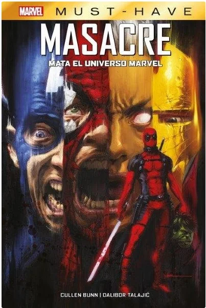 MARVEL MUST HAVE MASACRE MATA EL UNIVERSO MARVEL