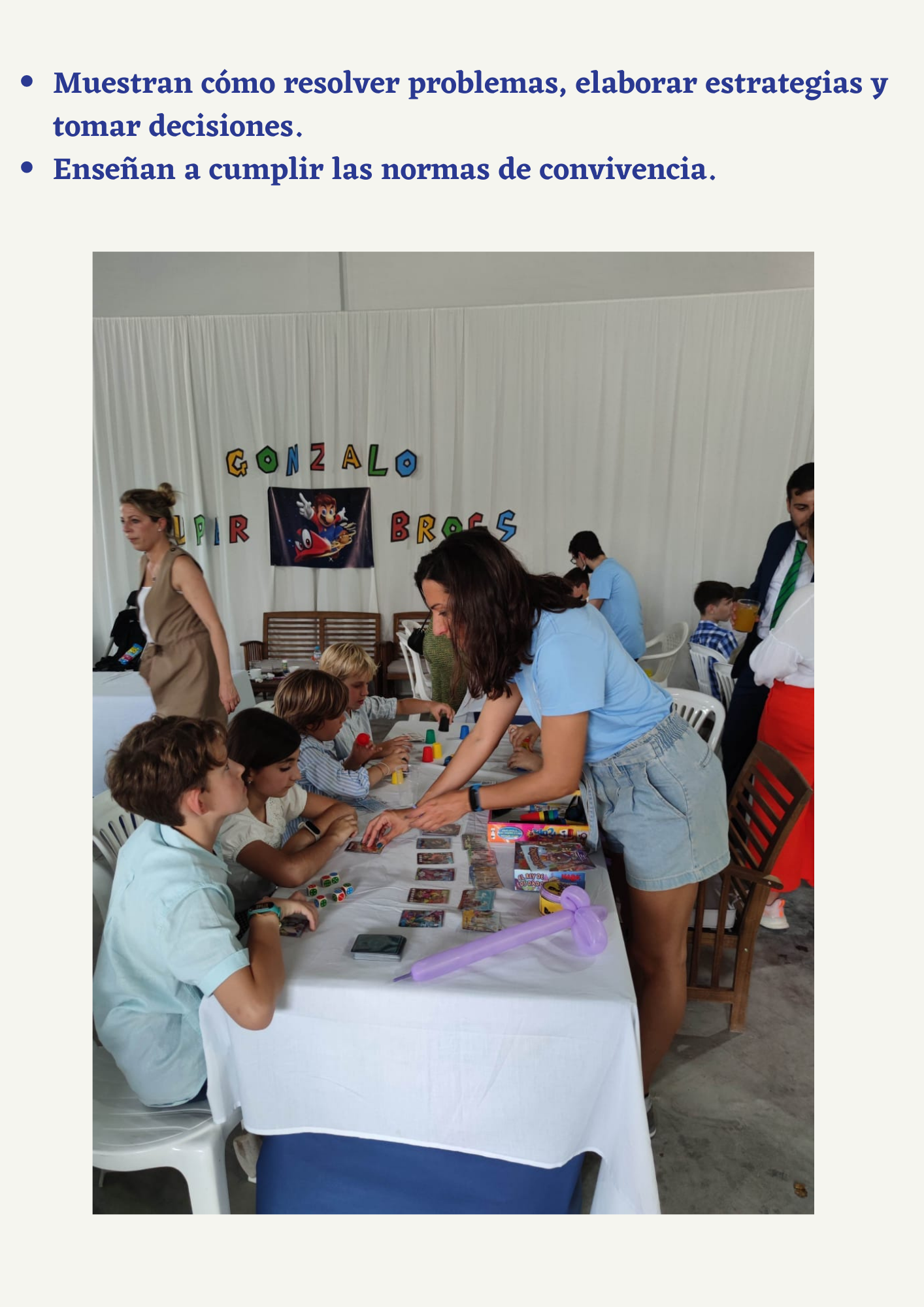 Ludoteca para eventos