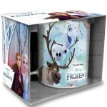 TAZA FROZEN ELSA Y ANA CON CAJA