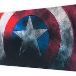ALFOMBRILLA RATON XL CAPITAN AMERICA SHIELD