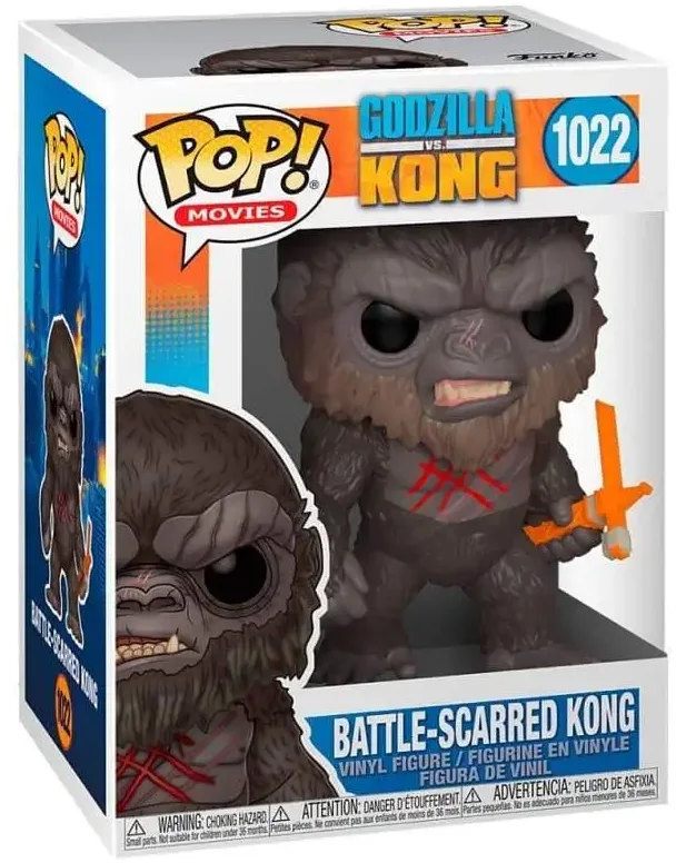 FUNKO Battle-Scarred Kong - Godzilla Vs Kong Nº 1022