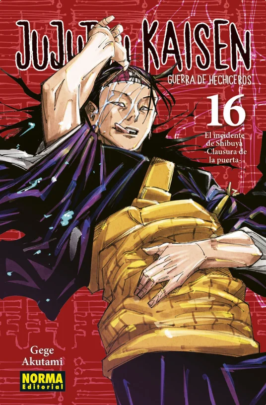 JUJUTSU KAISEN 16 GUERRA DE HECHICEROS
