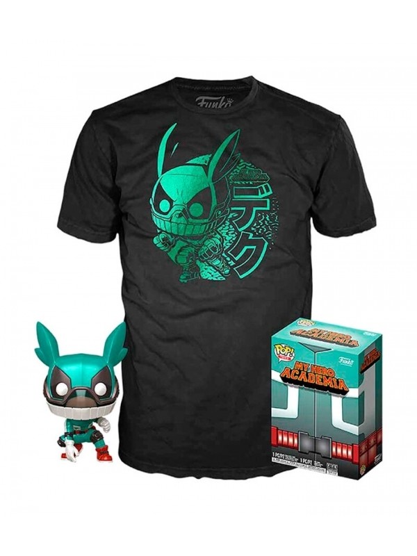 Pack Funko y Camiseta My hero academia Deku