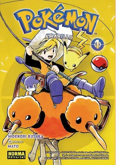 POKEMON 3 AMARILLO AMARILLO 01