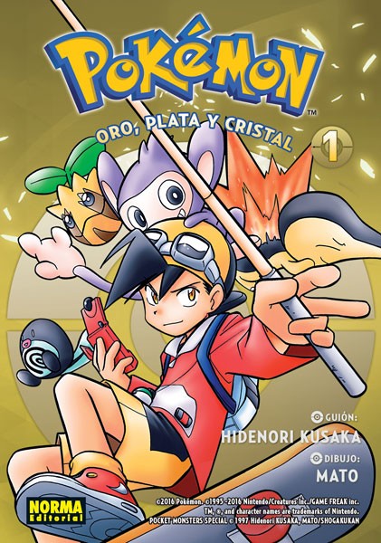 POKEMON 5 ORO PLATA Y CRISTAL 1 Oro, plata y cristal 01