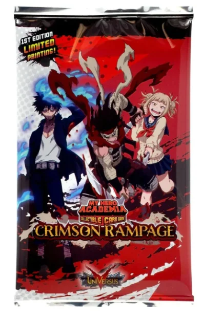 My Hero Academia Sobres crismon rampage