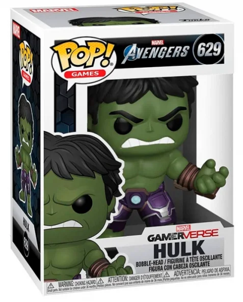 Funko POP! Hulk (Stark Tech Suit) - Avengers Game Nº 629